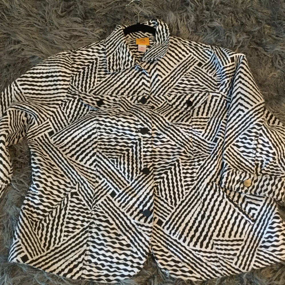 Ruby road, size 18, patterned jacket - Picture 5 of 6